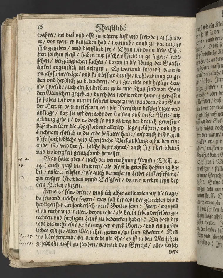 Christliche Leichpredigt Bey der Begräbnusz, weylandt der Durchleuchtigen Hochgebornen Fürstin vnd Churfürstlichen Fräwlein ... Christinae, Geborner Pfaltzgrävin bey Rhein ... gedächtnusz. Welche Sontags den 11. Julij Anno 1619 ... im 47. Jahr, Ihres alters ... im F. Schlosz zu Zweybrücken ... entschlaffen, vnd folgenden 25. Julij ejusdem anni, in der Pfarkirchen daselbst ... ist zur Erden bestattet worden. Gehalten Durch Bartholomaeum Hexamerum Diener am wort Gottes daselbst. Gedruckt in der Churfürstlichen Stadt Heydelberg, bey David Albin.