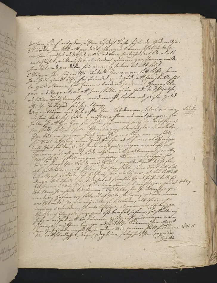 Uthfärds-predikan öfwer Sophia de la Gardie, bohren frijherre dotter till Ekeholmen... hwars salige lekamen... blef... ledsagad och utförd ifrån St. Jacobs kyrckia i Stockholm den 21 octobrij åhr 1647. Hållen... af D. Olavo Laurelio. Stockholm tryckt hoos Ignatium Meurer.