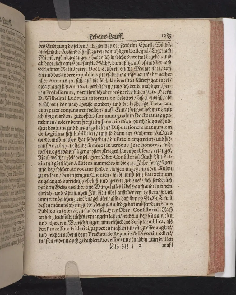 Frommer und getreuer Knechte Gottes seliger Todt/ sanffte Rast und herrlicher Lohn/ Bey Christlicher Leich-Bestatung Herr Johann Georg  Nicolai, weitberühmten Jcti, und Churfl. durchl. zu Sachsen ältesten Ober-consistorial- wie auch zu den Jülich- und Clevischen Successions-Sachen wohlbestellten Raths/ sel. am 25. Septemb. 1690. In der Kirchen zu St. Sophien aus Apoc. XIV, 13. erkläret.