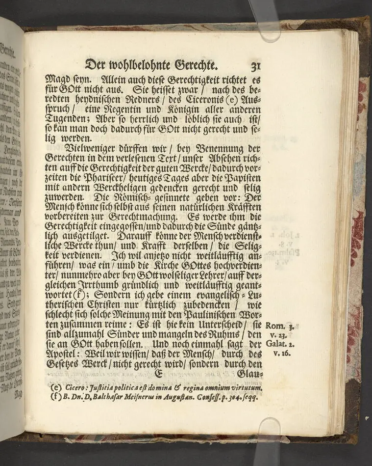 Der wohlbelohnte Gerechte, als der Weyland wohl-ehrenveste ... Diedrich von der Liedt, wohlbenahmter Kauff- und Handels-Mann in dieser königlichen Residentz-Stad Stockholm, und der hiesigen löblichen deutschen Kirchen wohlverordneter Eltester und Vorsteher, den 22. April, im Jahr Christi 1700. in der St. Nicolai Kirchen, bey volckreicher Versamlung, ansehnlich zur Erden bestetiget worden, fürgestellet aus dem 16. und 17. Versickeln des 5. Capitels des Buchs der Weiszheit, von M. Ægidio Strauchen ... Stockholm, gedruckt bey Olao Enæo, königl. Antiq. Arch. Buchdr.