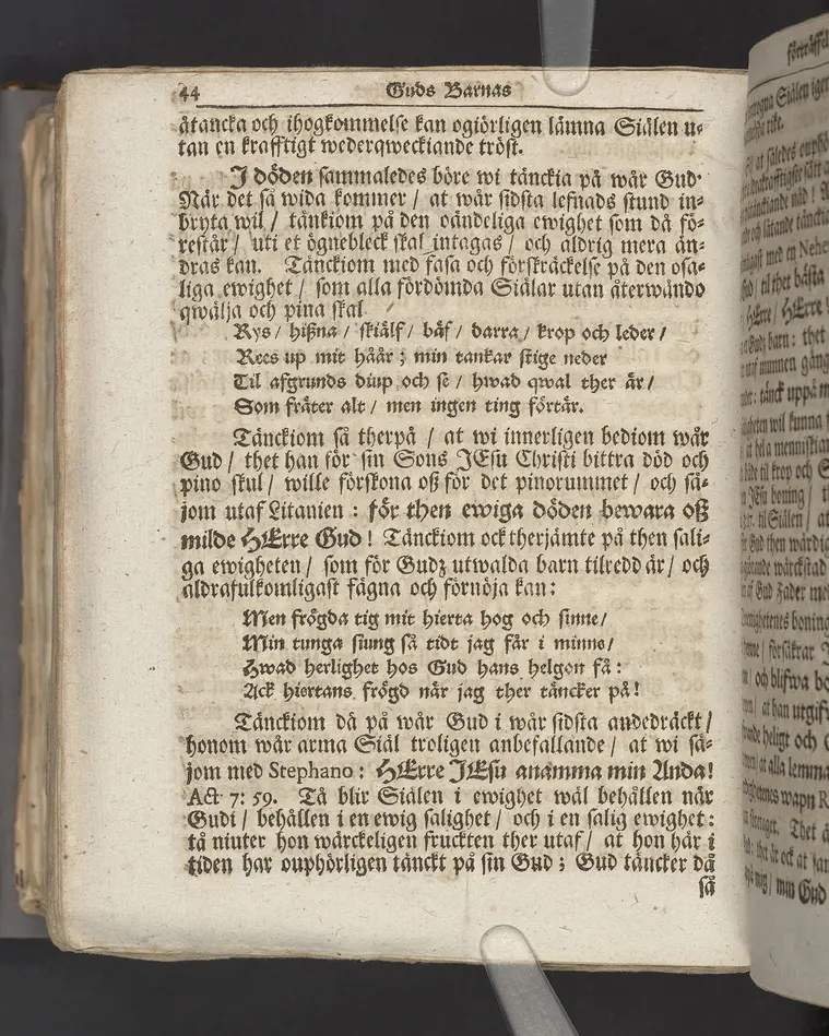 Guds barnas förträffeligste sälhet, at i lif och död blij påtänkt af sin Gud, i anledning af Nehem. XIII. 31. Uti en christelig lijkpredikan öfwer fordom högährewyrdige ... Olaus Haldin berömlig kyrkoherde wid kongl. Riddarholms församlingen i Stockholm, samt consistorii ecclesiastici dersammastädes assessor, när des andelöse lekamen uti bemelte kyrkia den 1. octob. MDCCXIII. til sin graf beledsagad blef, förestäld af ... Gustaf Adolph Humble. Stockholm, tryckt uti kongl. boktryckerij, och med egen bekostnad uplagd af Joh. Henr. Werner. 1714.