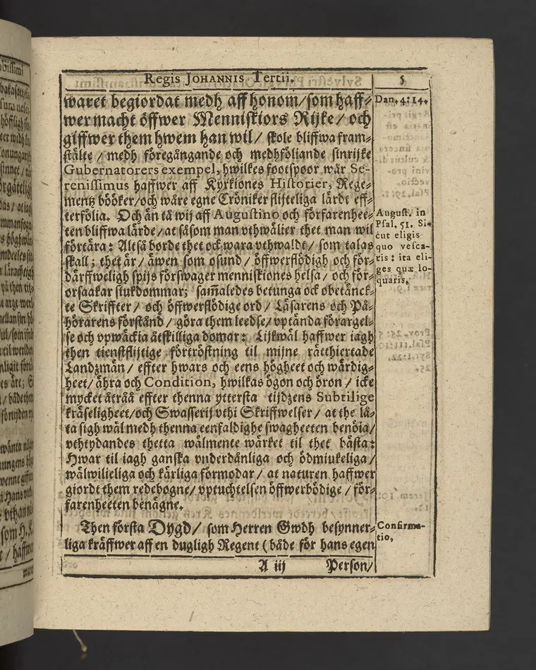 Agon regius, konglige Majesteetz till Swerige etc. H. Johans III... dödzkamp... Anteknat förste gången... på latiniskt språk... Dn. Jona Petri Nericio... Men nu... besmyckiat... medh Threnodia dramatica och... Drotningz Gunilæ epithaphijs... ich en... oration om... konungens... leffwerne... authore, Sylvestro Johan. Phrygio... Holmiæ A.C. 1620.