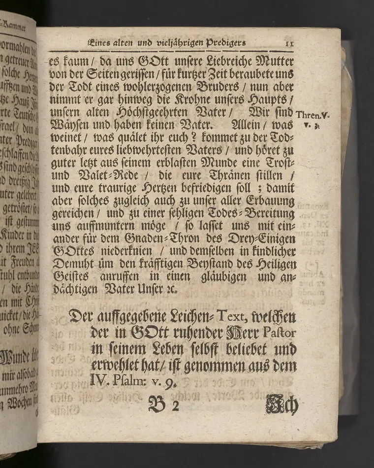 Bild på Likpredikan