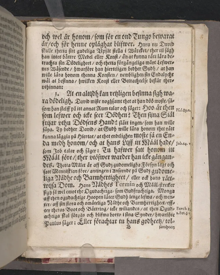 Een christeligh lijkpredikan, öfwer ... Christiern Måns-son, hwars salighe lekamen ... bleff begrafwen ... i Ramnäsz kyrckio, åhr 1659. then 18 febr. Hållen aff doct. Olavo Laurelio ... Tryckt vthi Wästerås aff Euchario Lauringer, åhr 1659.