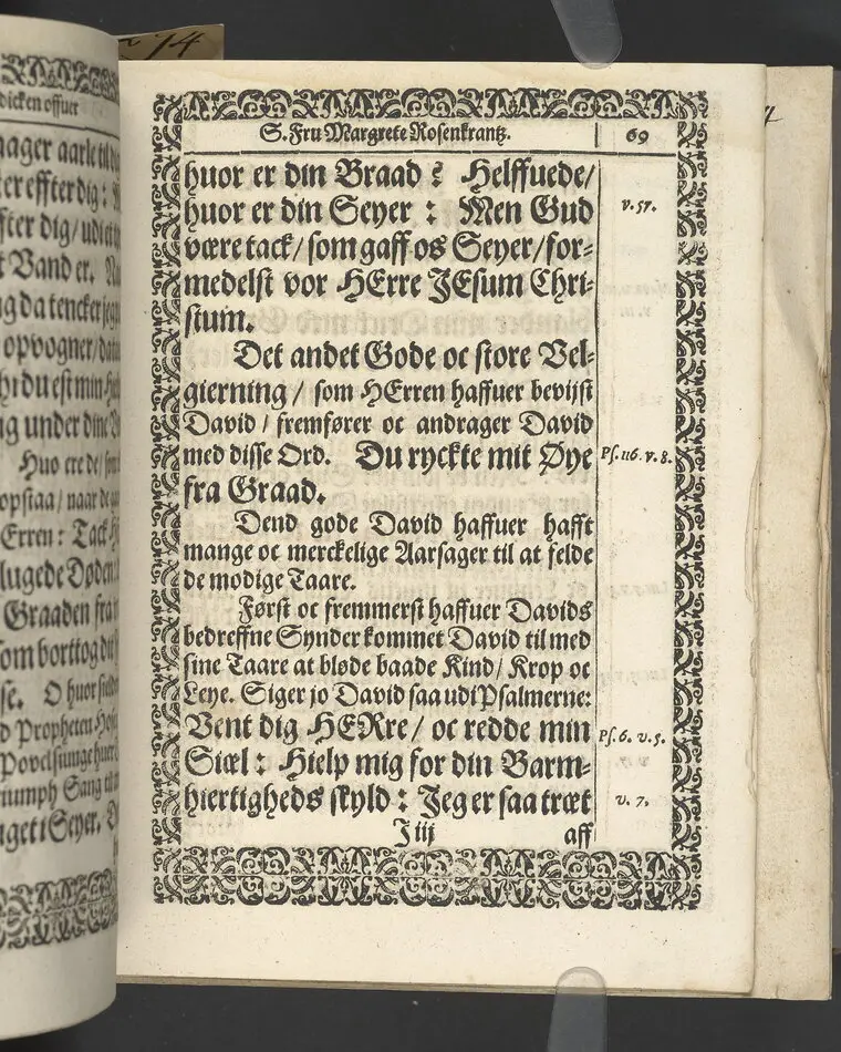 Likpredikan över Margrete Rosenkrantz