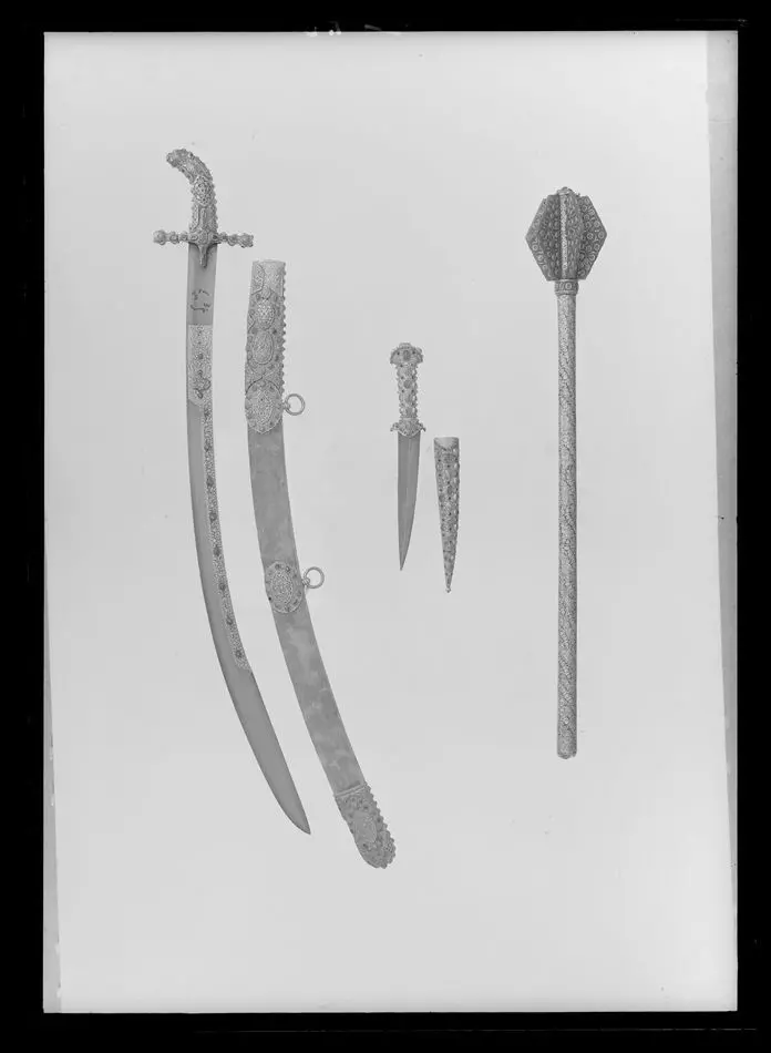 Dolk, jambyiah, turkiskt kulturområde, 1600-talets början.