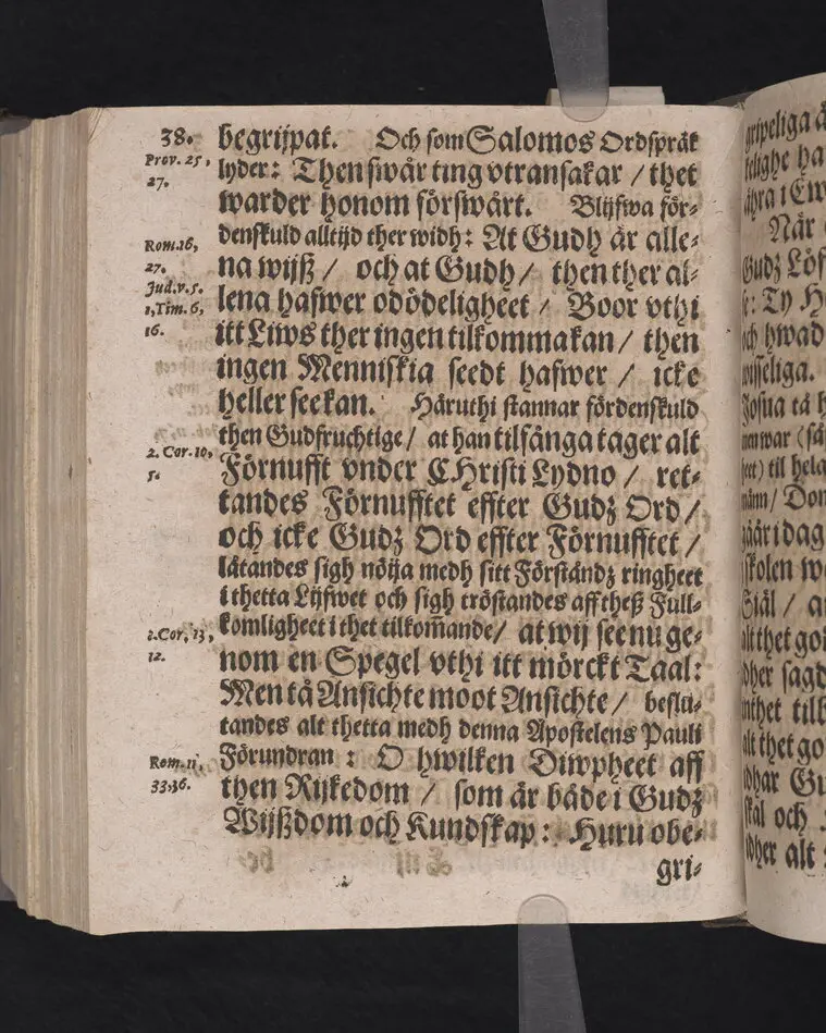 Corona sapientiæ, thet är wijsshetennes krona, medh een kort förklaring ... förfärdigat och vthi ... Christer Bondes ... begraffning ... framstelt aff Zachario L. Klingio ... Stockholm, tryckt hoos Ignatium Meurer ... anno MDCLXIII.