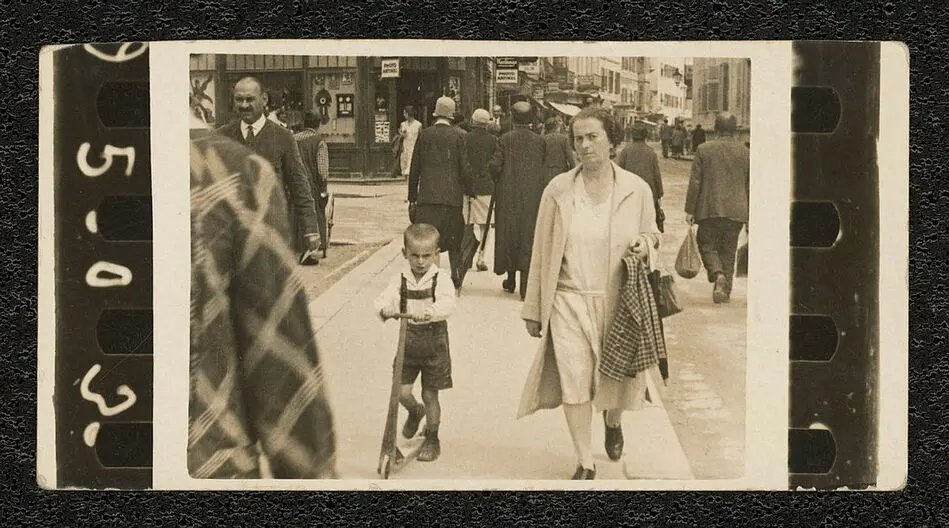 Bild på Fotografi på Otto och Elise 1930