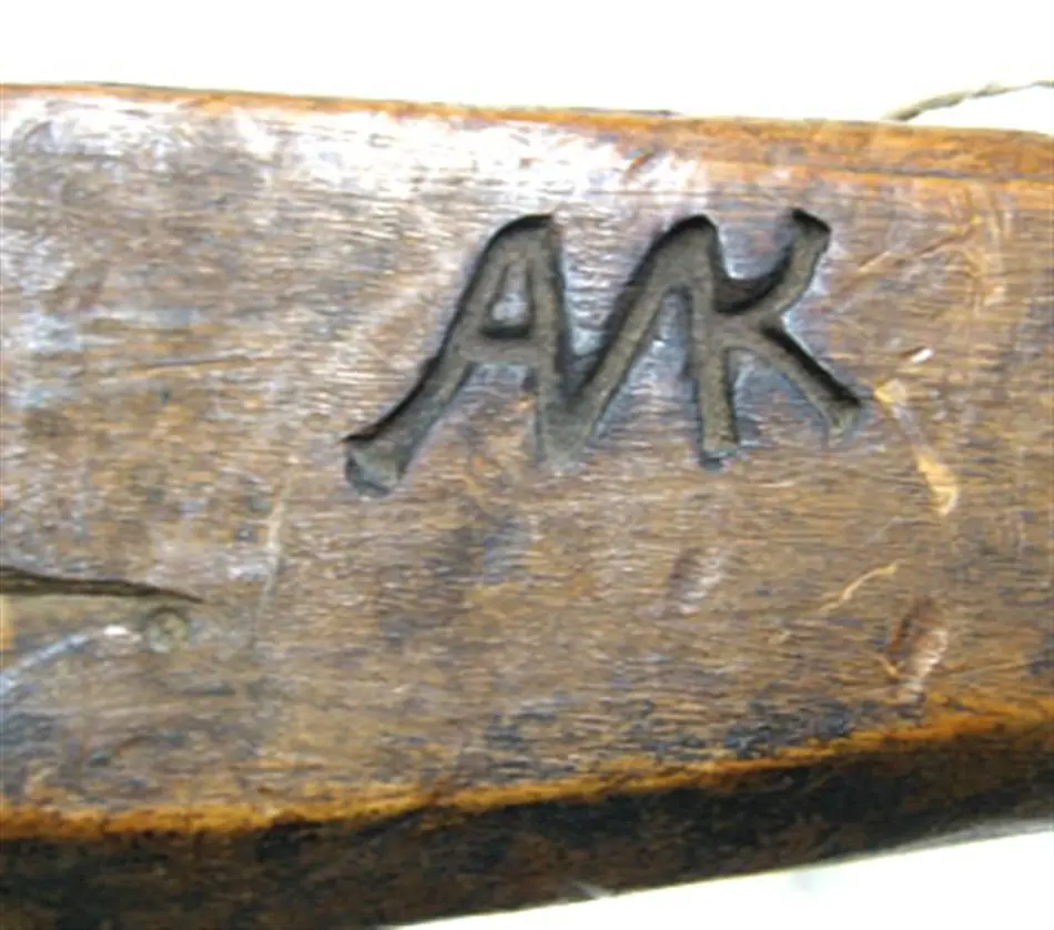 Armborst, s.k. gillerarmborst eller dalbåge, troligen Sverige 1500-1700-tal.