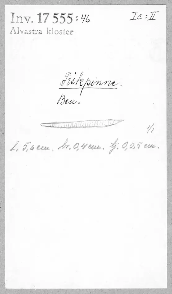 Bild på Fiskepinne