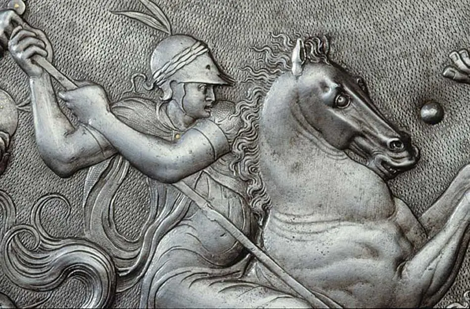 Sköld till Erik XIV:s paradrustning.