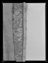 Ett av två utstlag (6048-6049) till drottning Kristinas kröningskaross med trofémotiv, Paris 1650.