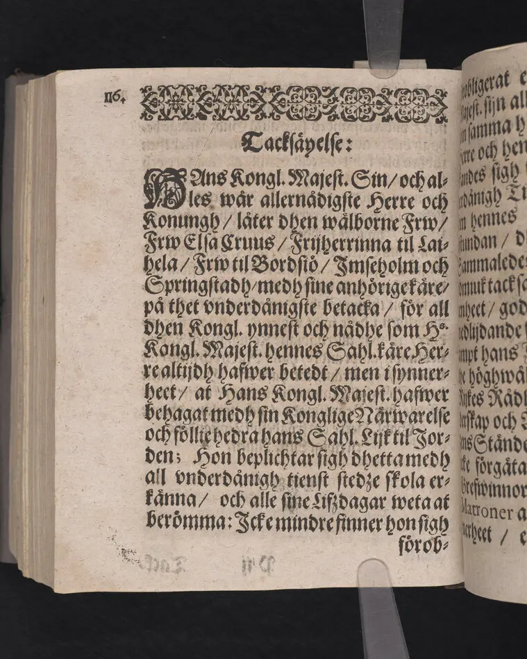 Corona sapientiæ, thet är wijsshetennes krona, medh een kort förklaring ... förfärdigat och vthi ... Christer Bondes ... begraffning ... framstelt aff Zachario L. Klingio ... Stockholm, tryckt hoos Ignatium Meurer ... anno MDCLXIII.