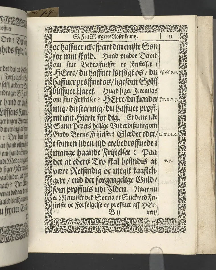 Likpredikan över Margrete Rosenkrantz