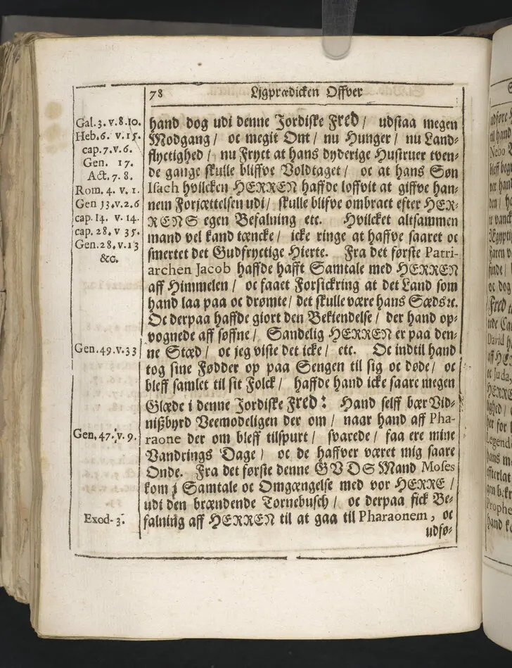 Guds börns stora bitterhed i denne jordiske fred... Da den erlig oc velbiurdig mand, Erick Hardenberg Gyldenstiern. Herre til Svanholm oc Karssholm... udi vor Frue Kircke udi Ydsted bleff bestädiget den 23 Januarij anno 1666. Oc forklaret aff Hans Hanssøn Resener... Tryckt i Malmø, aff Vitus Haberegger, aar 1667.