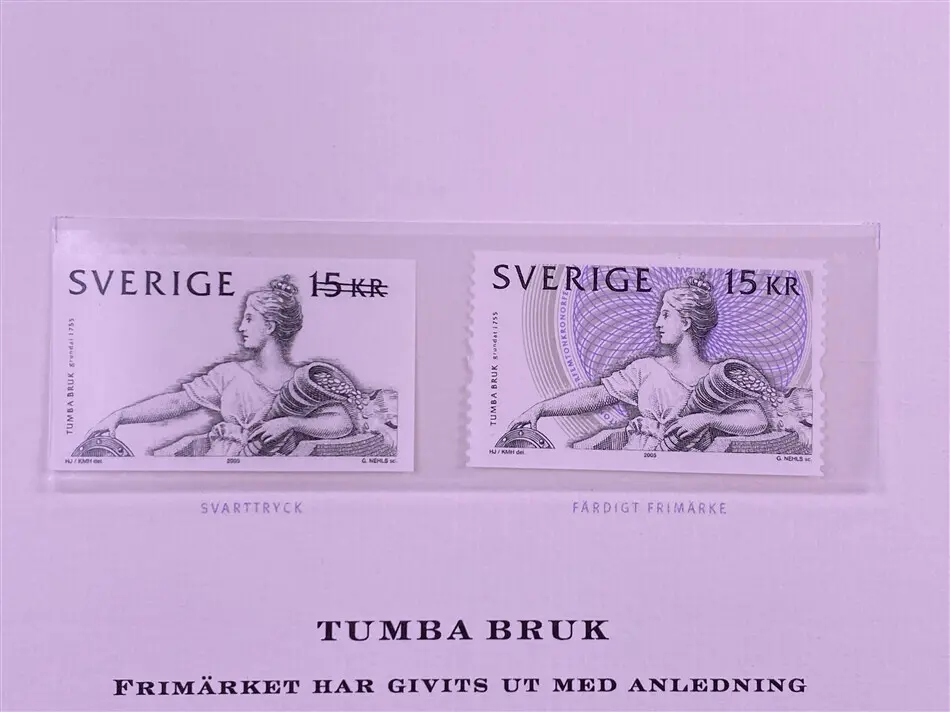Bild på Sedel, Frimärke