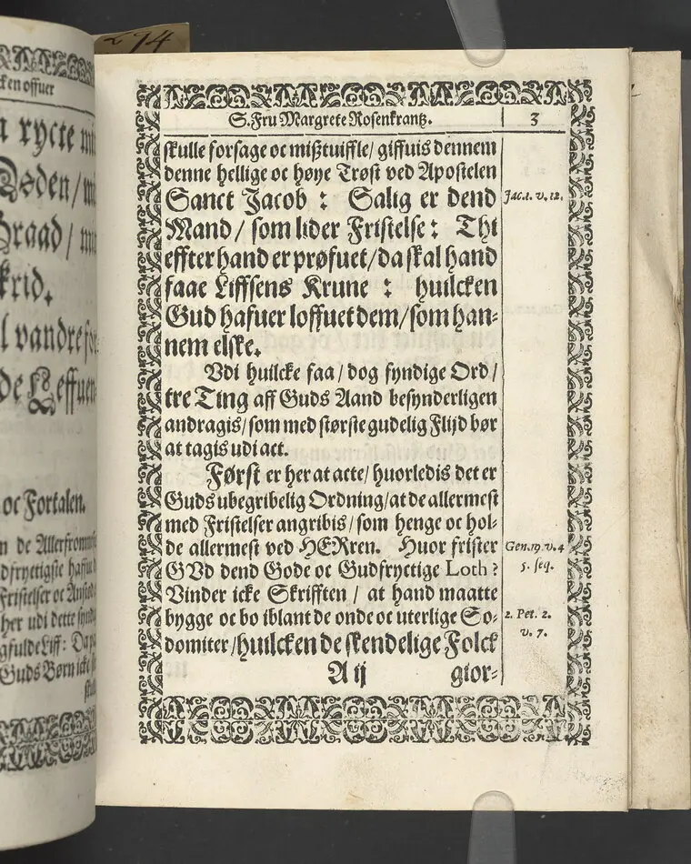 Likpredikan över Margrete Rosenkrantz