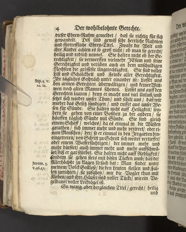 Der wohlbelohnte Gerechte, als der Weyland wohl-ehrenveste ... Diedrich von der Liedt, wohlbenahmter Kauff- und Handels-Mann in dieser königlichen Residentz-Stad Stockholm, und der hiesigen löblichen deutschen Kirchen wohlverordneter Eltester und Vorsteher, den 22. April, im Jahr Christi 1700. in der St. Nicolai Kirchen, bey volckreicher Versamlung, ansehnlich zur Erden bestetiget worden, fürgestellet aus dem 16. und 17. Versickeln des 5. Capitels des Buchs der Weiszheit, von M. Ægidio Strauchen ... Stockholm, gedruckt bey Olao Enæo, königl. Antiq. Arch. Buchdr.