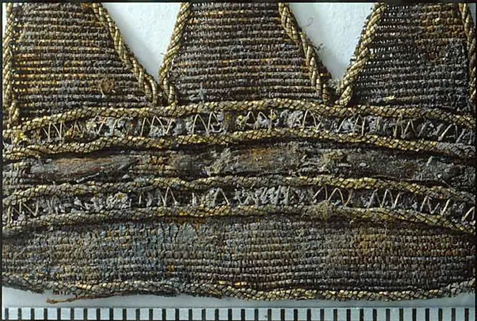 Fragment från Kristinas grav i Peterskyrkan i Rom.