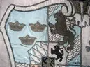 vapentäcke alliansvapen Sverige-Danmark