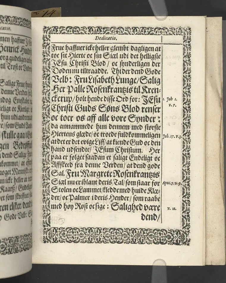 Likpredikan över Margrete Rosenkrantz