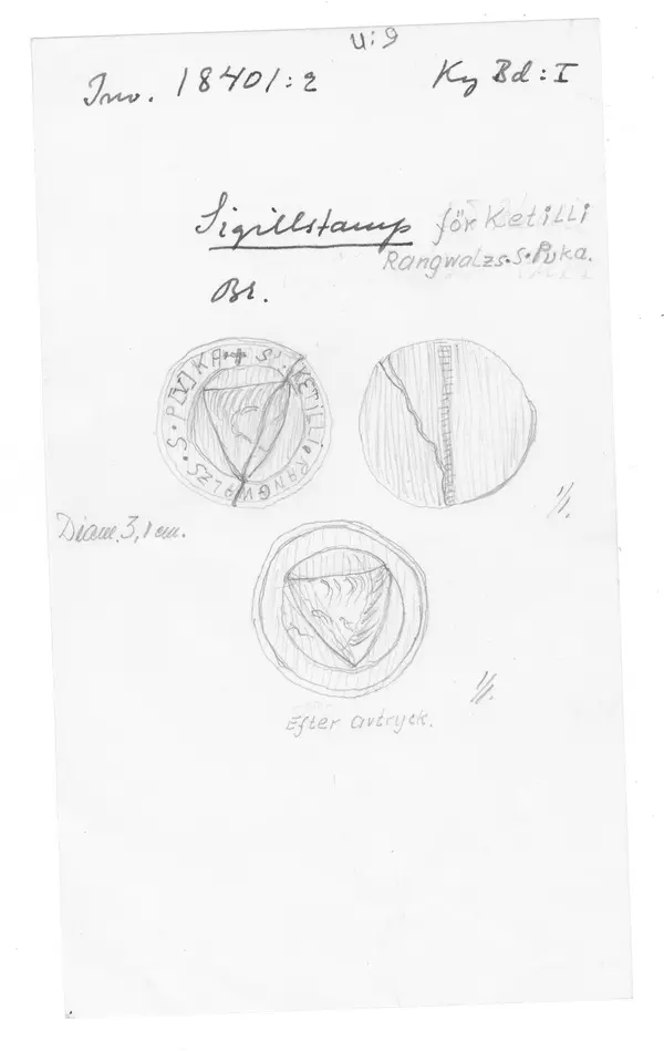 Bild på Sigillstamp
