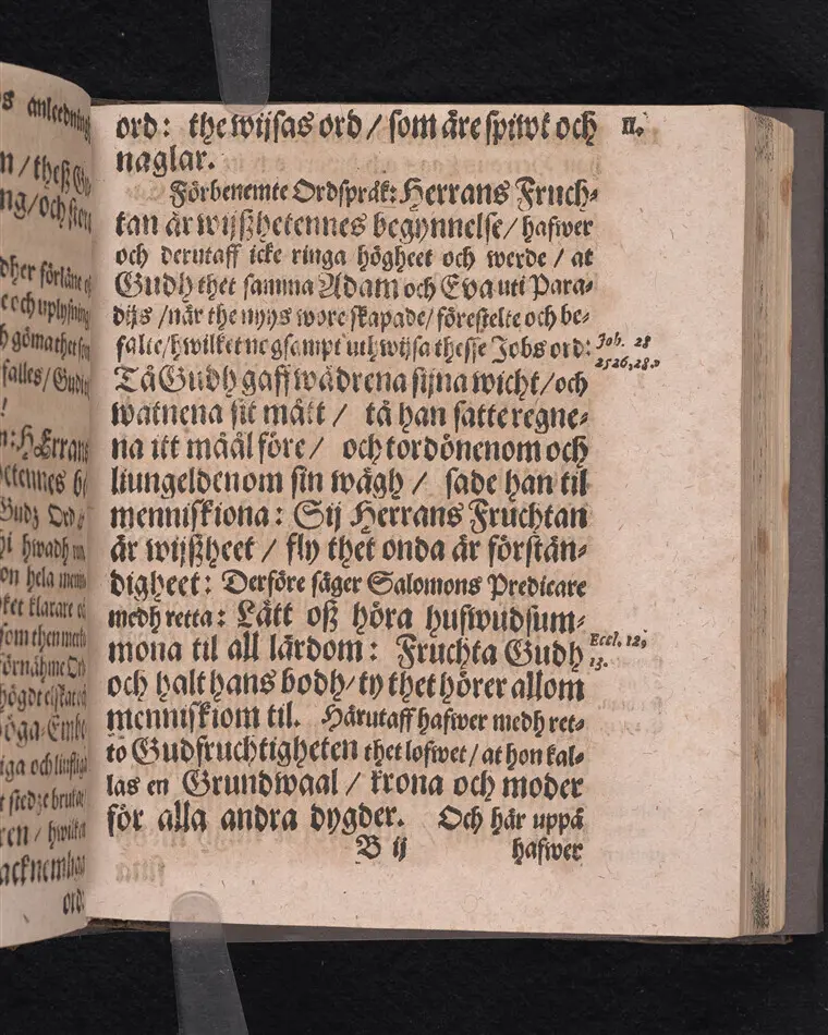 Corona sapientiæ, thet är wijsshetennes krona, medh een kort förklaring ... förfärdigat och vthi ... Christer Bondes ... begraffning ... framstelt aff Zachario L. Klingio ... Stockholm, tryckt hoos Ignatium Meurer ... anno MDCLXIII.