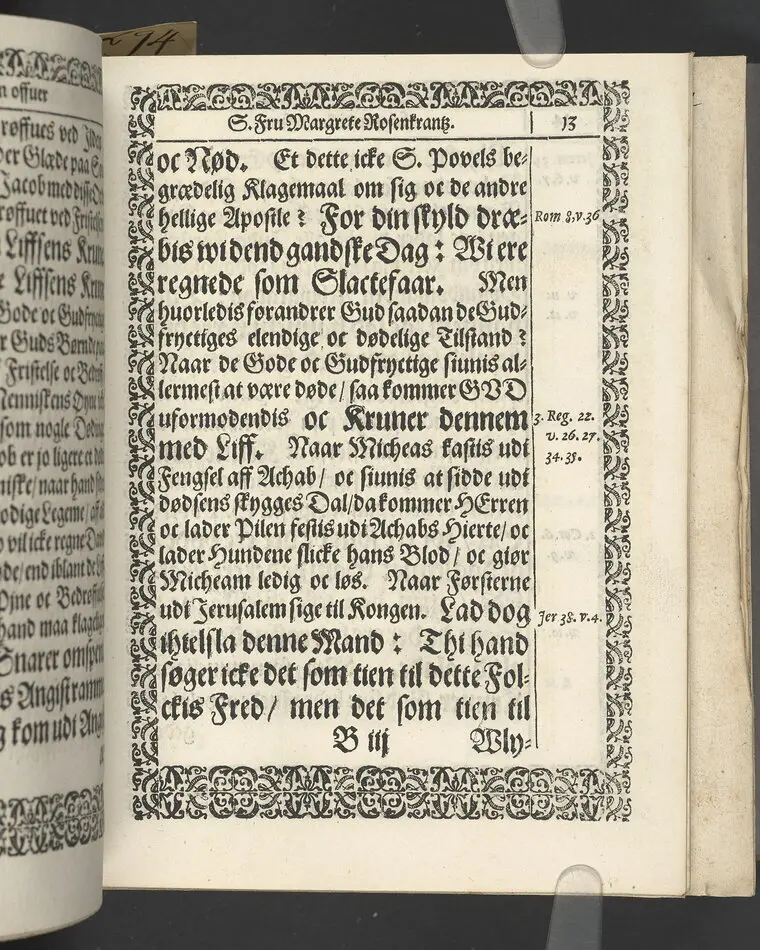 Likpredikan över Margrete Rosenkrantz