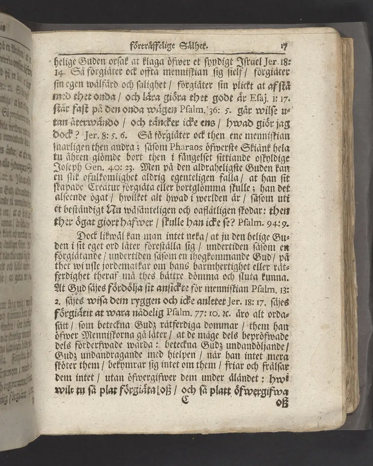Guds barnas förträffeligste sälhet, at i lif och död blij påtänkt af sin Gud, i anledning af Nehem. XIII. 31. Uti en christelig lijkpredikan öfwer fordom högährewyrdige ... Olaus Haldin berömlig kyrkoherde wid kongl. Riddarholms församlingen i Stockholm, samt consistorii ecclesiastici dersammastädes assessor, när des andelöse lekamen uti bemelte kyrkia den 1. octob. MDCCXIII. til sin graf beledsagad blef, förestäld af ... Gustaf Adolph Humble. Stockholm, tryckt uti kongl. boktryckerij, och med egen bekostnad uplagd af Joh. Henr. Werner. 1714.