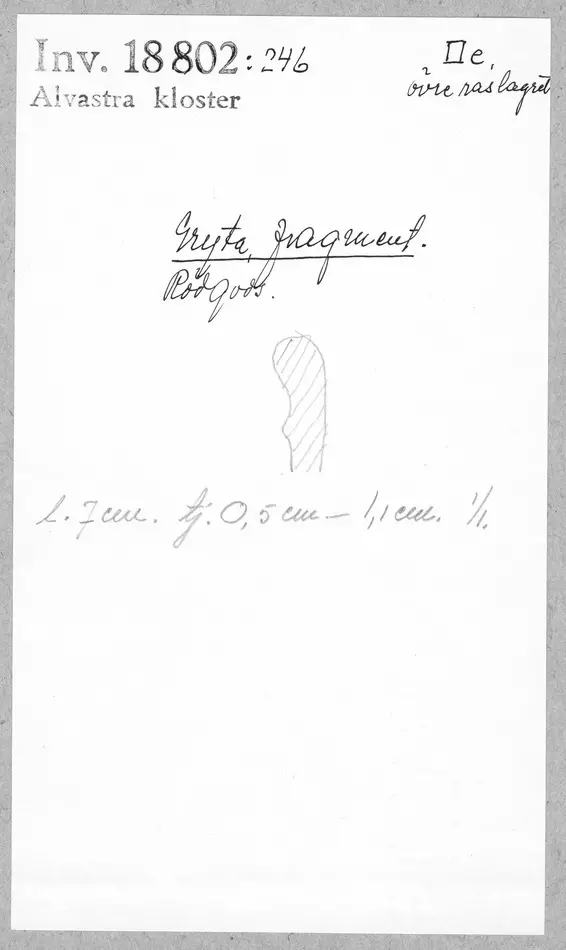 Bild på Gryta, Kärl, Fragment