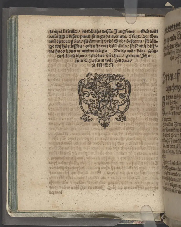 Then IX. lijkpredikningen, hållin i Sorunda soknekyrkia, vthi ... f. Görwäls til Fållenääs, s. h. Göstaff Biörsons effterlefwande änckias begraffning, then 1. julij, anno 1619.