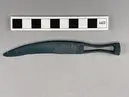 kniv med genombrutet grepp