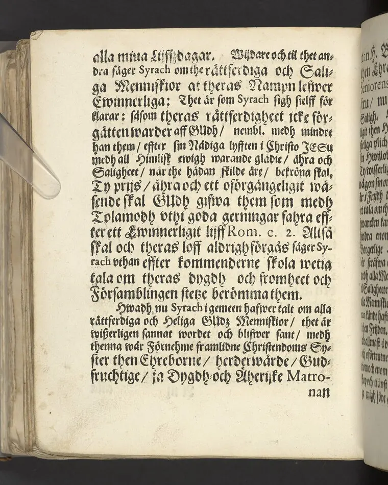 Bona fama, bonus odor ... Vthi een christeligh lijkpredikan vthöfwer ... rådmansens Hr Jacob Barckmans ... hustru ... H. Britta Jonsdotter ... förklarat aff Nicolao Rudbeckio ... Tryckt i Stockholm, aff Ignatio Meurer ... 1669.