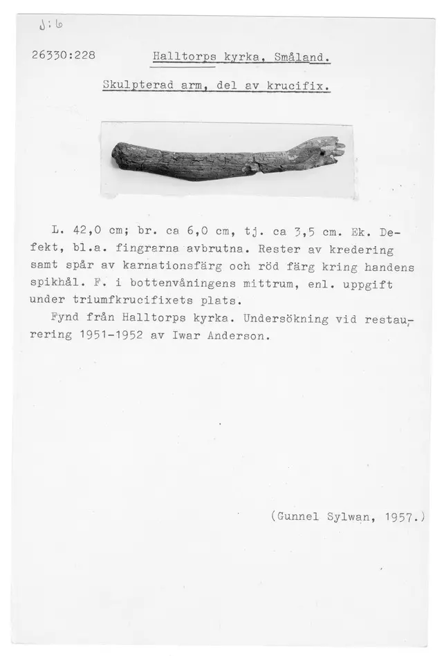 Bild på Skulptur, arm