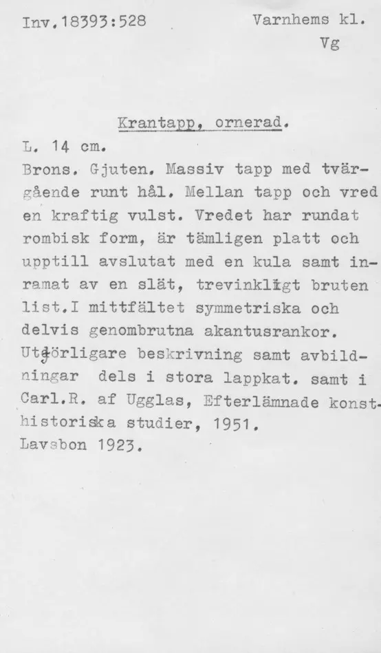Bild på kranvred