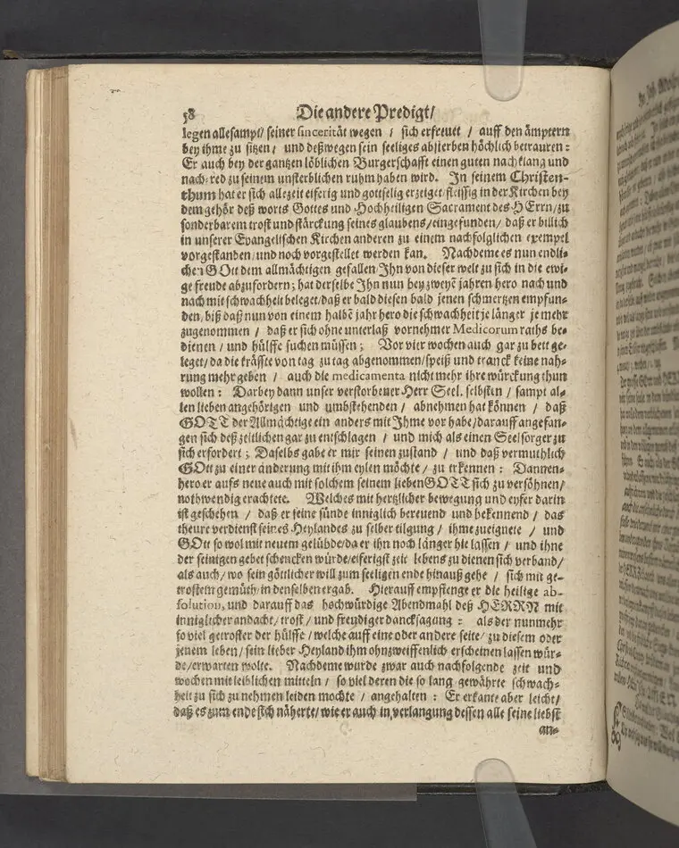 Likpredikan över Johan Adolf Kellner.