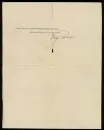 Officiellt brev från Svenska Israelkommissionen 1940-04-25