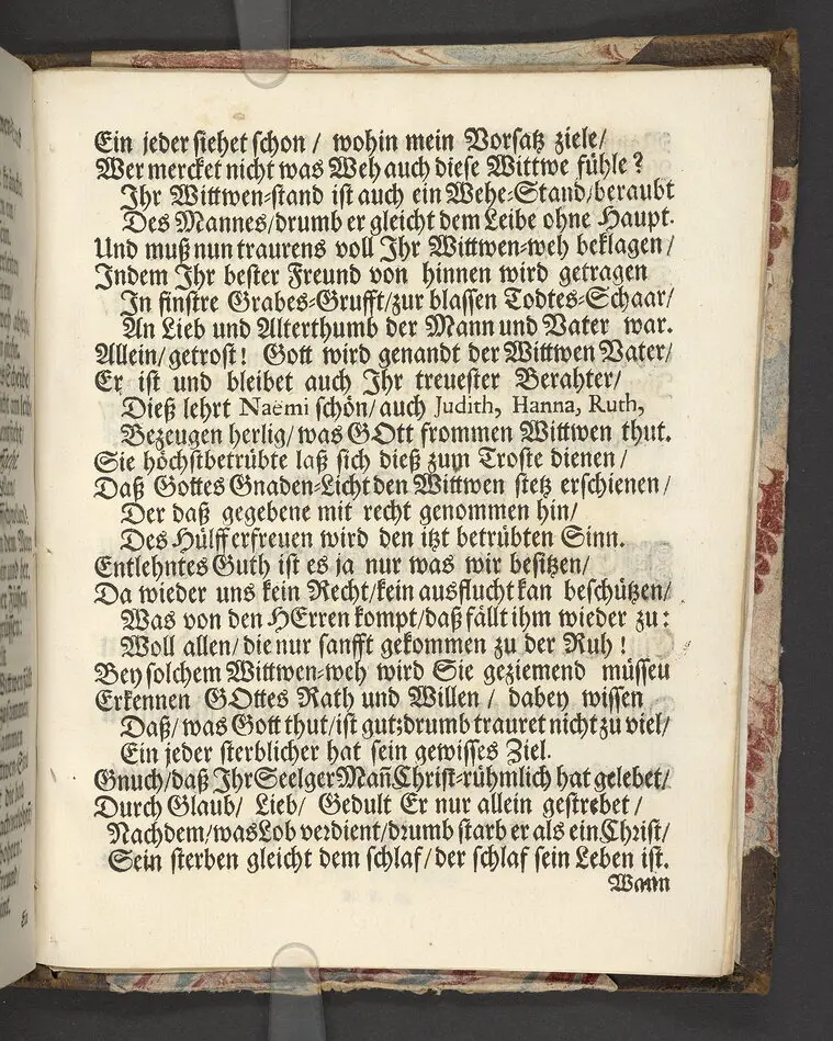Der wohlbelohnte Gerechte, als der Weyland wohl-ehrenveste ... Diedrich von der Liedt, wohlbenahmter Kauff- und Handels-Mann in dieser königlichen Residentz-Stad Stockholm, und der hiesigen löblichen deutschen Kirchen wohlverordneter Eltester und Vorsteher, den 22. April, im Jahr Christi 1700. in der St. Nicolai Kirchen, bey volckreicher Versamlung, ansehnlich zur Erden bestetiget worden, fürgestellet aus dem 16. und 17. Versickeln des 5. Capitels des Buchs der Weiszheit, von M. Ægidio Strauchen ... Stockholm, gedruckt bey Olao Enæo, königl. Antiq. Arch. Buchdr.