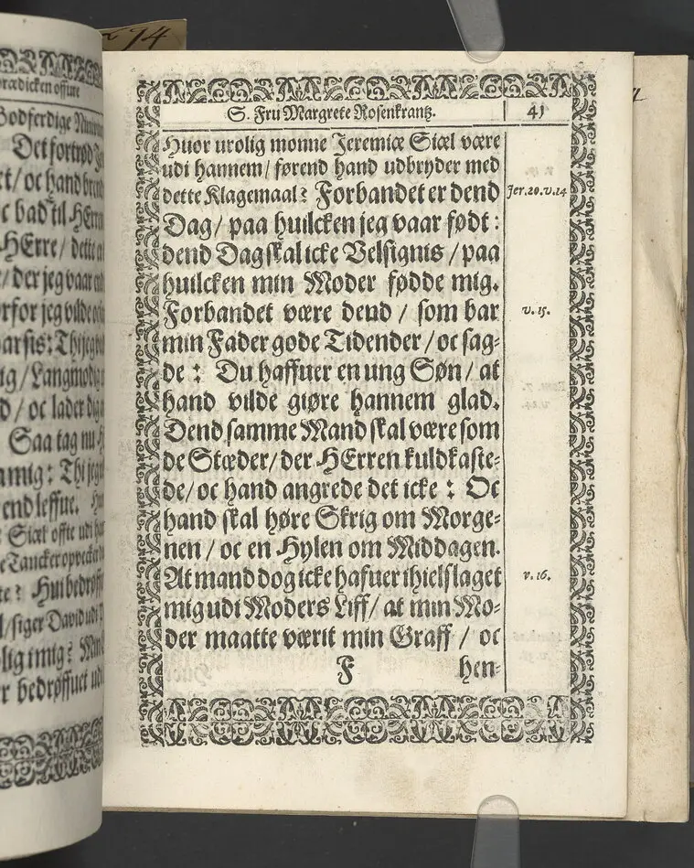 Likpredikan över Margrete Rosenkrantz