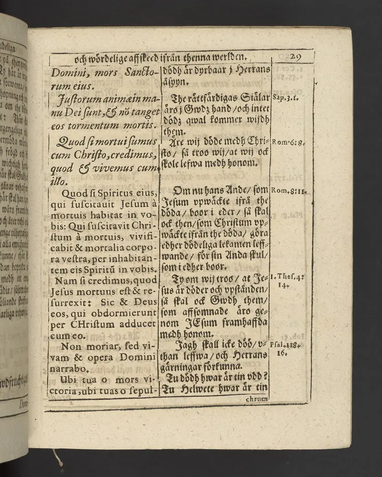 Agon regius, konglige Majesteetz till Swerige etc. H. Johans III... dödzkamp... Anteknat förste gången... på latiniskt språk... Dn. Jona Petri Nericio... Men nu... besmyckiat... medh Threnodia dramatica och... Drotningz Gunilæ epithaphijs... ich en... oration om... konungens... leffwerne... authore, Sylvestro Johan. Phrygio... Holmiæ A.C. 1620.