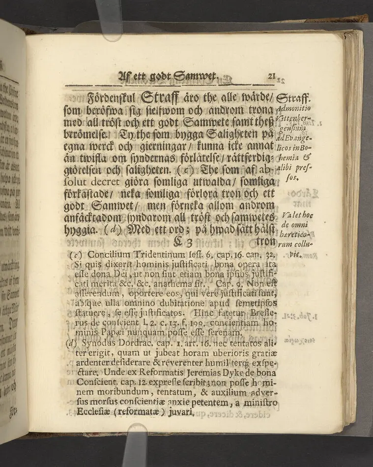 Gloriatio christiana, det är, en christelig berömelse af ett godt samwet. Hwilken den helige apostelen hafwer föreskrifwit; fordom kongl. may:ts tro-tienare ock Norkiöpings stads politie-borgmästare ... Carl Johansson altid älskat; och wid des jorde-färd uti en folckrijk församling den 23 febr. år 1708. allom christnom til efterdöme lemnat Petrus Asp ... Stockholm, tryckt, uti kongl. boktryckerie hos Joh. H. Werner, 1709.