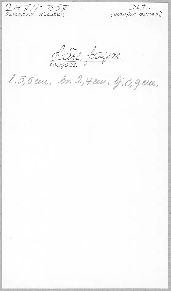 Bild på Kärl, Fragment