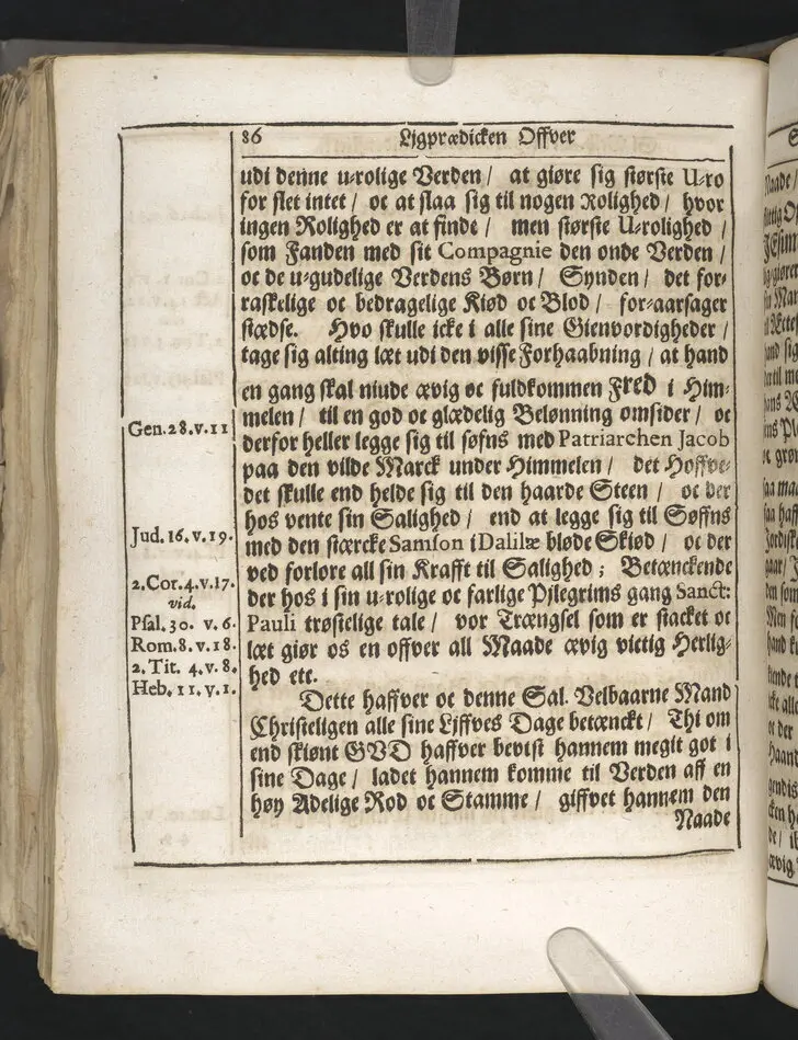 Guds börns stora bitterhed i denne jordiske fred... Da den erlig oc velbiurdig mand, Erick Hardenberg Gyldenstiern. Herre til Svanholm oc Karssholm... udi vor Frue Kircke udi Ydsted bleff bestädiget den 23 Januarij anno 1666. Oc forklaret aff Hans Hanssøn Resener... Tryckt i Malmø, aff Vitus Haberegger, aar 1667.