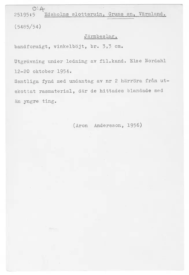 Bild på Bandformigt beslag