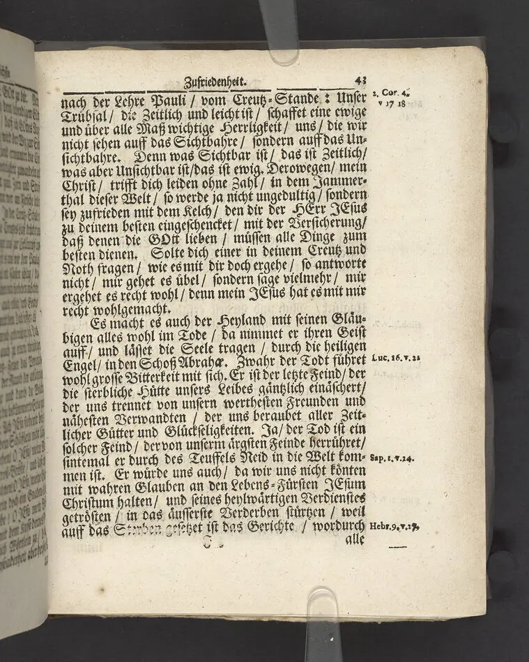 Die christruhmlichste Zufriedenheit, bey hoch-adelicher Beerdigung, an der ... Fr. Catharina Ebelings, des ... Hrn. Johann Albert Huswedels ... Fr. Wittwen, welche im Jahr 1693 ... den 26 Septembr ... in der Soldenauischen Kirchen, zu ihrer Ruhe-Stätte gebracht worden ... Fürgestellet von M. Aegidio Strauchen ... Stockholm, gedruckt bey Johan Billingsley.