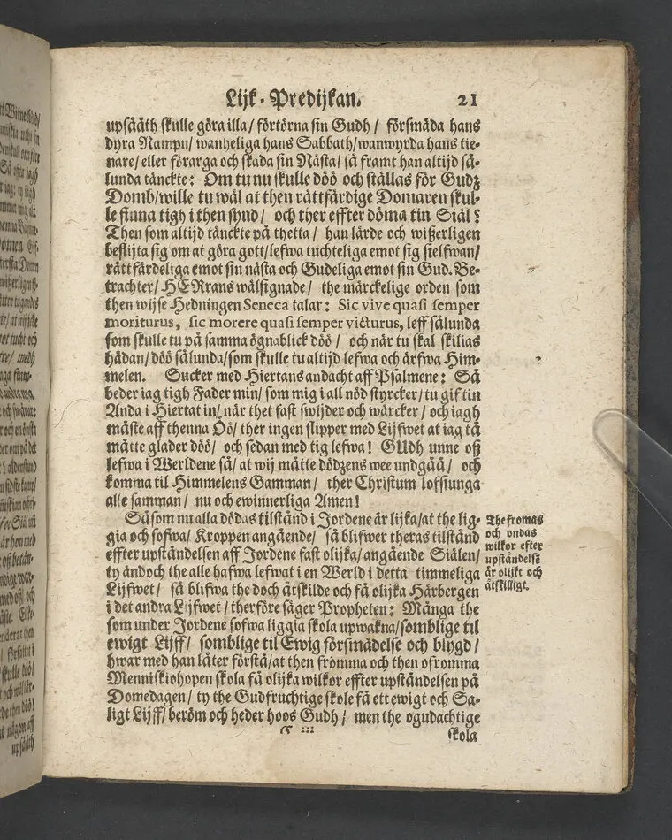 I.N.J. Status denatorum, the afsomnade dödas tilstånd, uthi een chtisteligh lijkpredijkningh,, öfwer ... herr Niels Erickzson Bergudd, fordom hauptmann öfwer ... hwilken i herranom afsomnade uti Malar sochn på sin egen swärd i Solfmo den 3. maij anno 1680 ... framstält ... aff Olavi Magni Arenio .