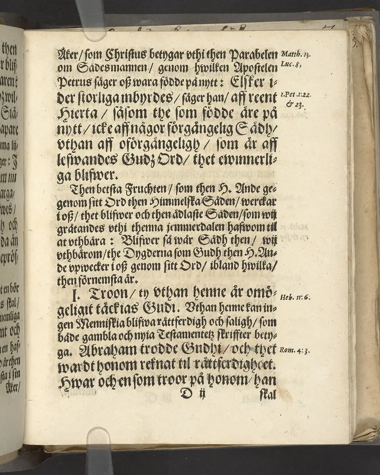 En Christeligh Lijkpredikan öfwer then ädle och högwälborne jungfru, I. Ebba Catharina Bonde, bohren frijherre Dotter till Laihela, jungfru till Bordsjö, Impseholm och Springestadh. Tå hennes salige lekamen, medh tilbörligh ehre- och lijk process bleff nedersatt i sin sahl. herrfaders graff och hwijlokammar vthi Kährbo sockne kyrcklia 27. julij, 1663. Hållen ther sammastädes aff D. Oluff Laurelio ..