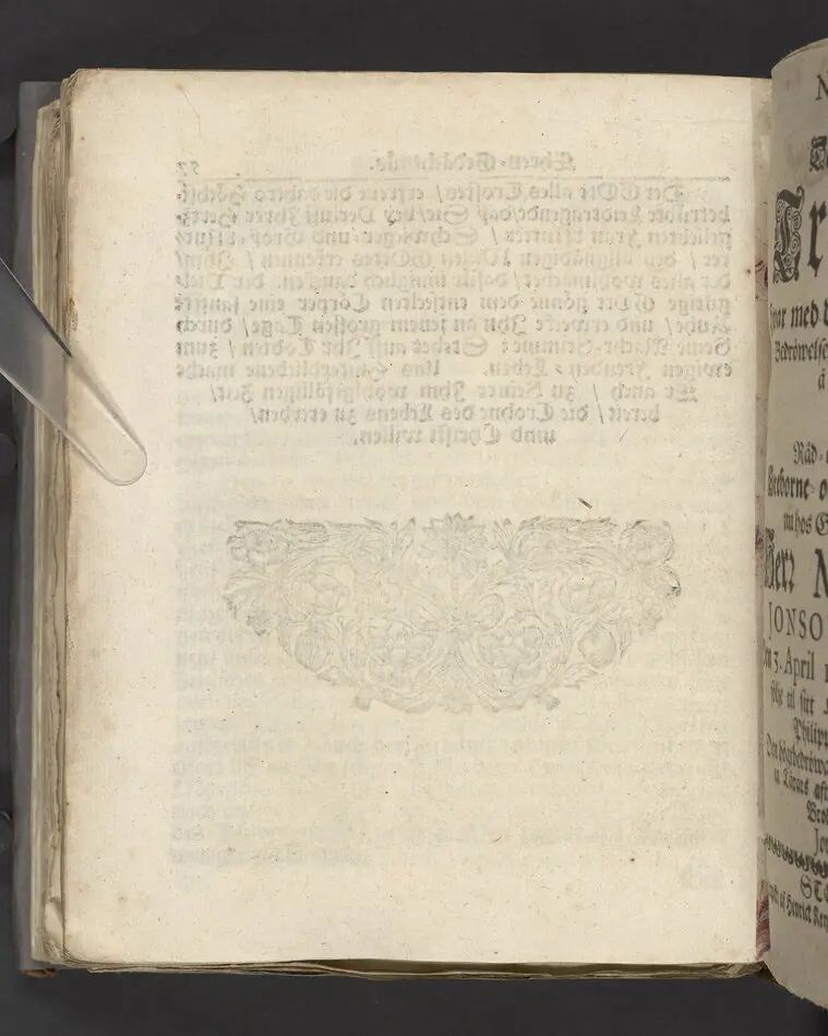 Die christruhmlichste Zufriedenheit, bey hoch-adelicher Beerdigung, an der ... Fr. Catharina Ebelings, des ... Hrn. Johann Albert Huswedels ... Fr. Wittwen, welche im Jahr 1693 ... den 26 Septembr ... in der Soldenauischen Kirchen, zu ihrer Ruhe-Stätte gebracht worden ... Fürgestellet von M. Aegidio Strauchen ... Stockholm, gedruckt bey Johan Billingsley.