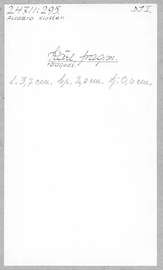 Bild på Kärl, Fragment