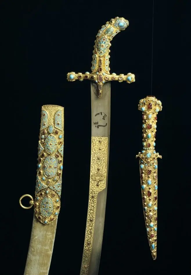 Dolk, jambyiah, turkiskt kulturområde, 1600-talets början.